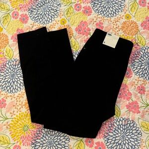 NWT size 6 old navy black pants
